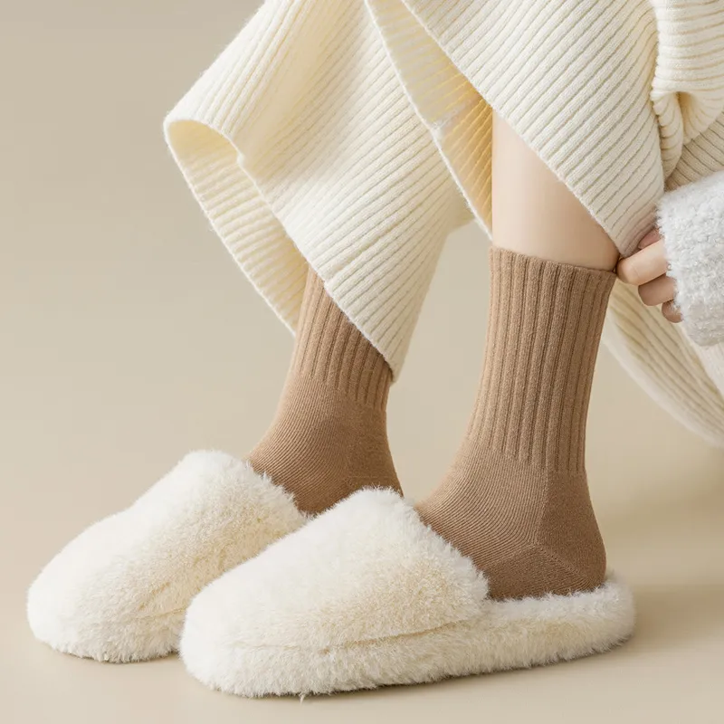 XXLLG Mid Calf Socks Women's 4 Pack-1