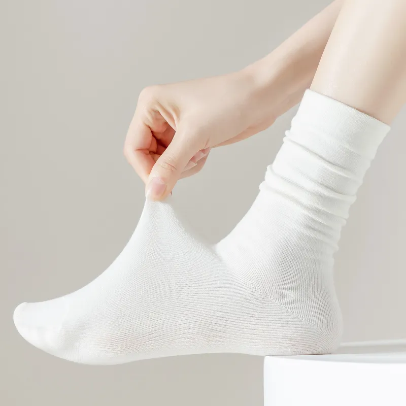 XXLLG Mid Calf Socks Women's 6 Pack-1
