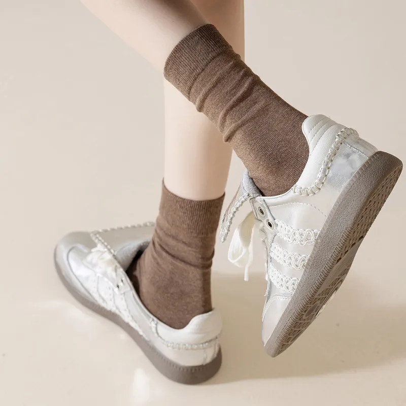 XXLLG Mid Calf Socks Women's 4 Pack-1