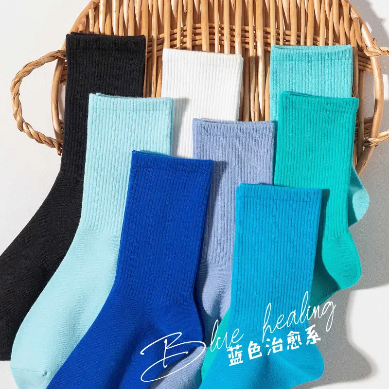 XXLLG Mid Calf Socks Women's 5 Pack-1