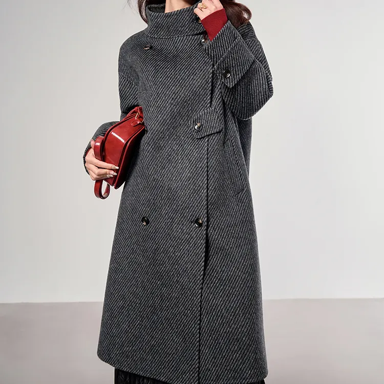 FAIRWHALE Mid Length Coats Women's-4