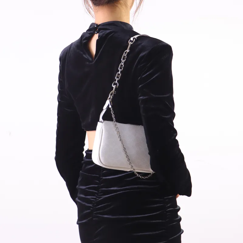Gloya Metal Combo Set With Multiple Accessories Bags Women's Silver-9