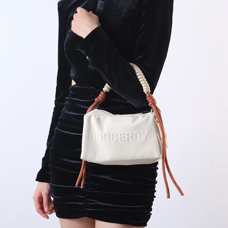 Gloya Acrylic Bag Strap Women's Black-8