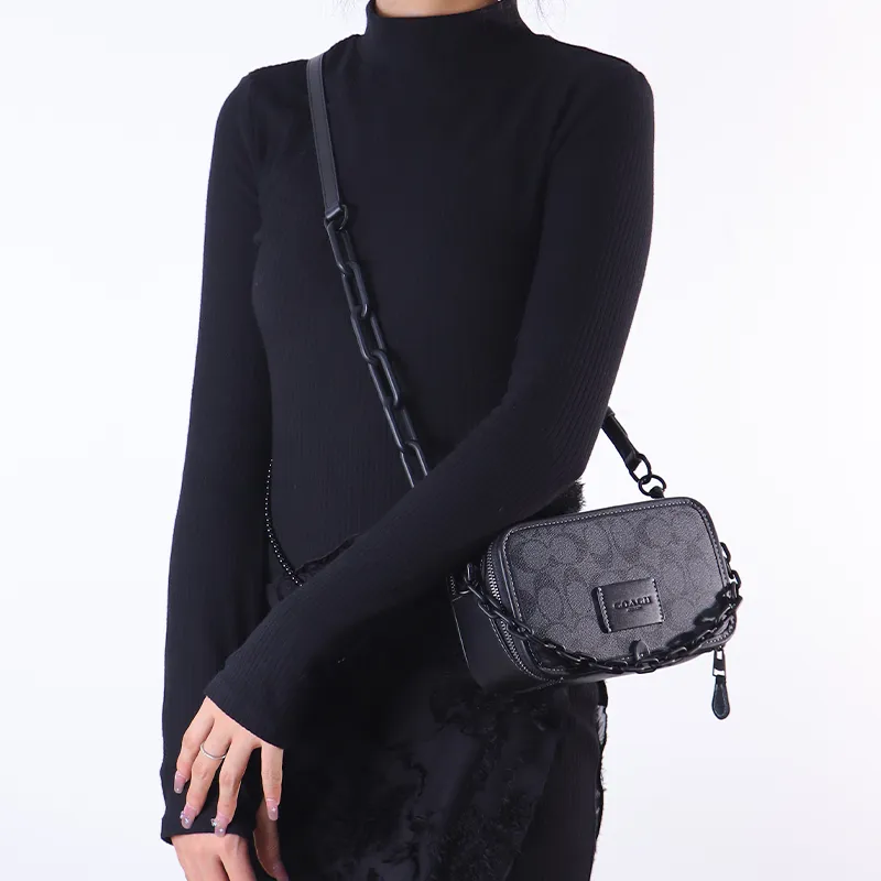 Gloya Microfiber Bag Accessories Unisex Black-3