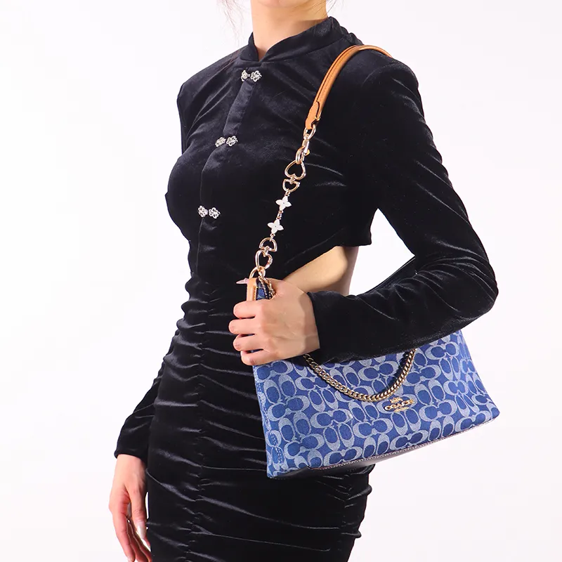 Gloya Alloy Bag Accessory Women's Gold Tone-2