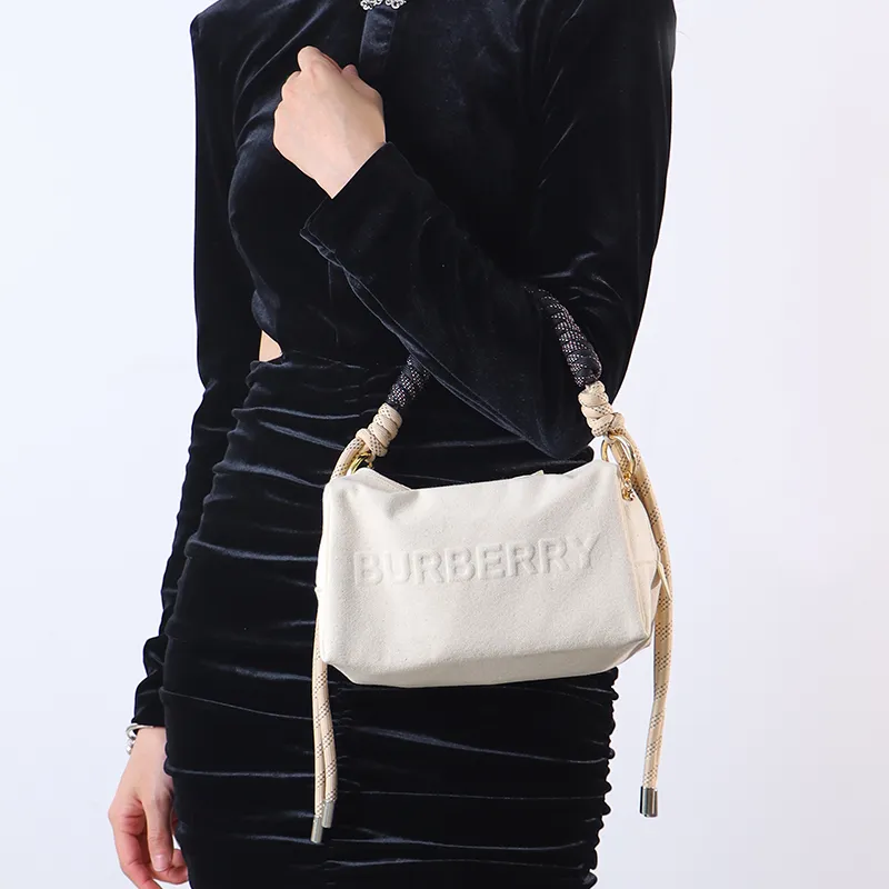 Gloya Acrylic Bag Strap Women's Black-3