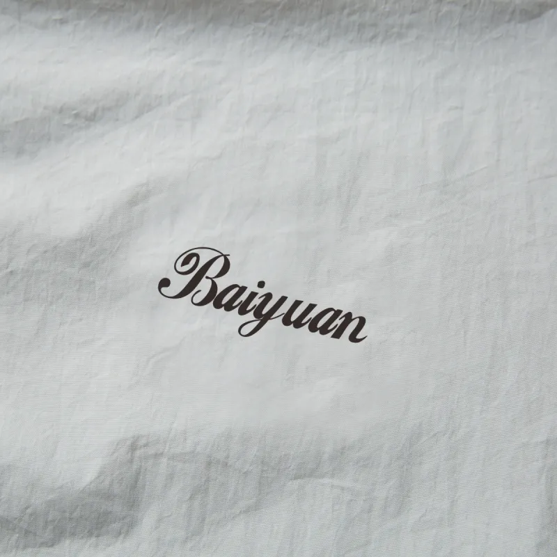 BaiYuan Trousers Trench Coat Unisex-12