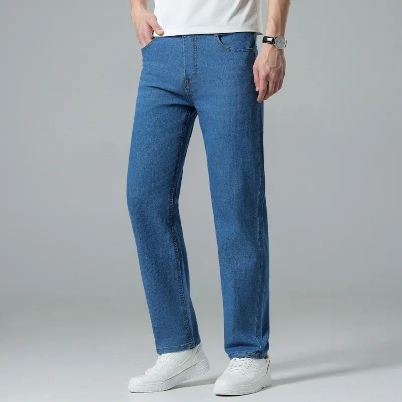 BaiYuan Trousers Jeans Unisex-2
