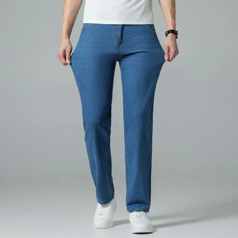BaiYuan Trousers Jeans Unisex-3