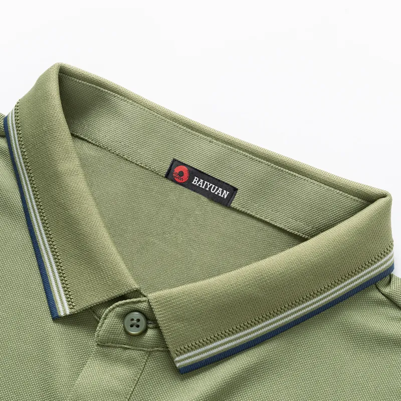 BaiYuan Trousers Polo Shirt Unisex-19