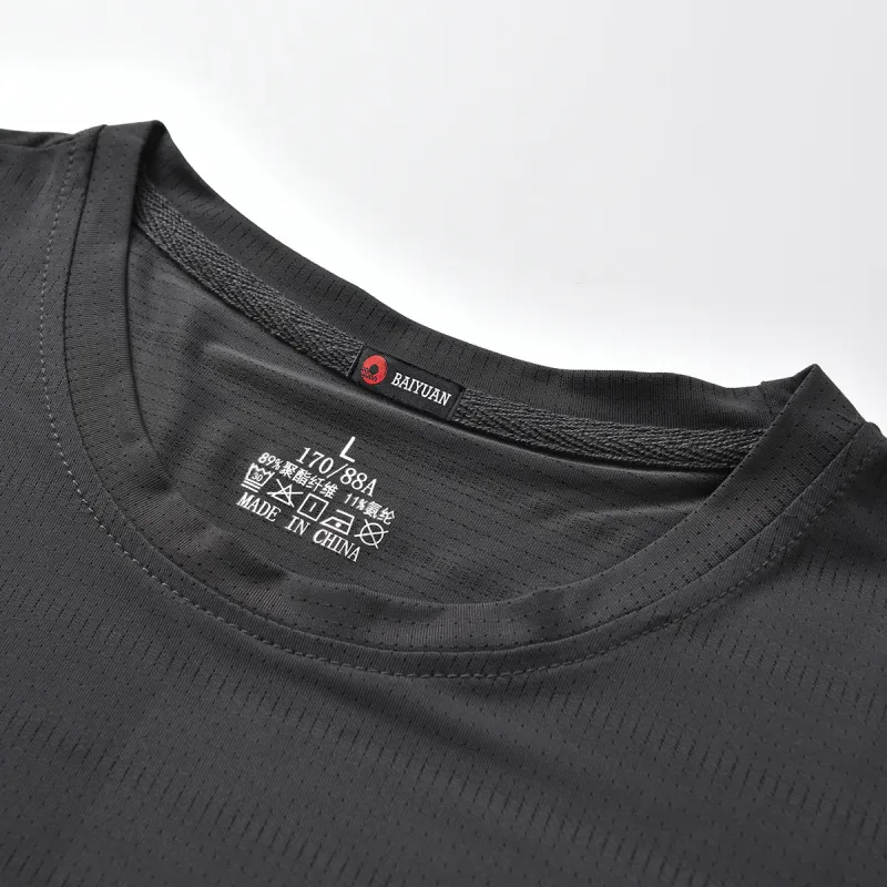 BaiYuan Trousers T Shirt Unisex-14