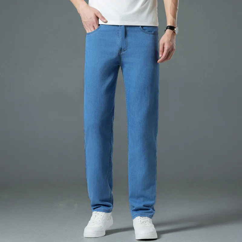 BaiYuan Trousers Jeans Unisex-13