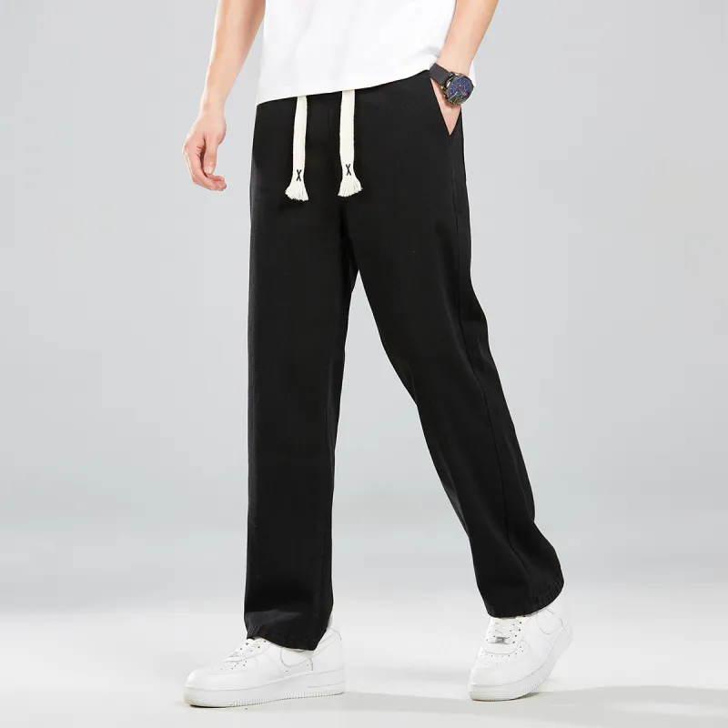 BaiYuan Trousers Jeans Men-4