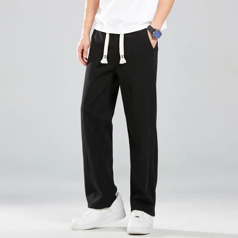 BaiYuan Trousers Jeans Men-3
