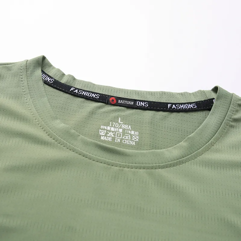 BaiYuan Trousers T Shirt Unisex-14