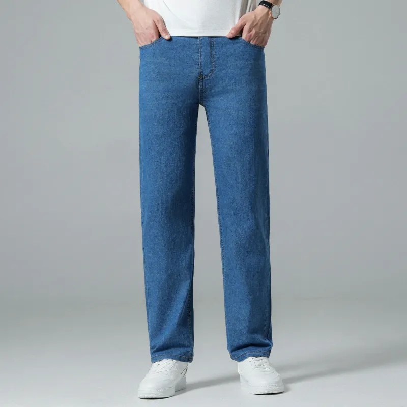 BaiYuan Trousers Jeans Unisex-1