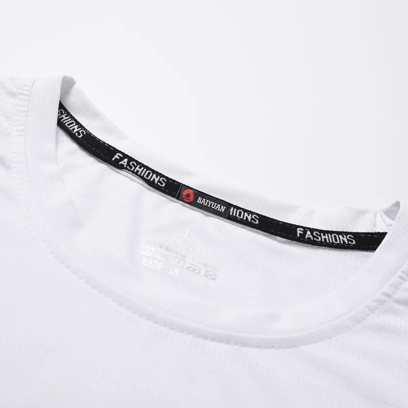 BaiYuan Trousers T Shirts Men-2