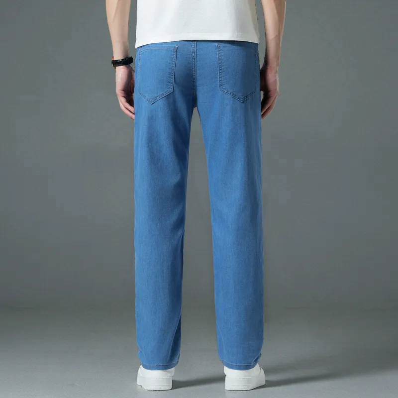 BaiYuan Trousers Jeans Unisex-15