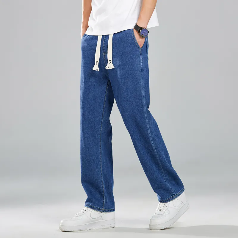 BaiYuan Trousers Jeans Men-12