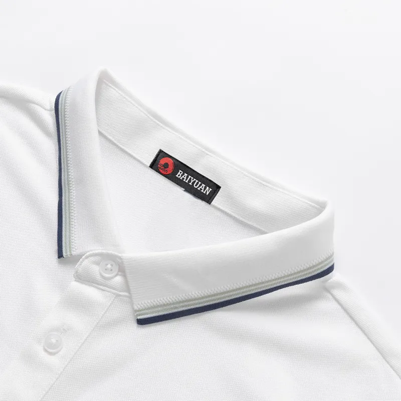 BaiYuan Trousers Polo Shirt Unisex-1