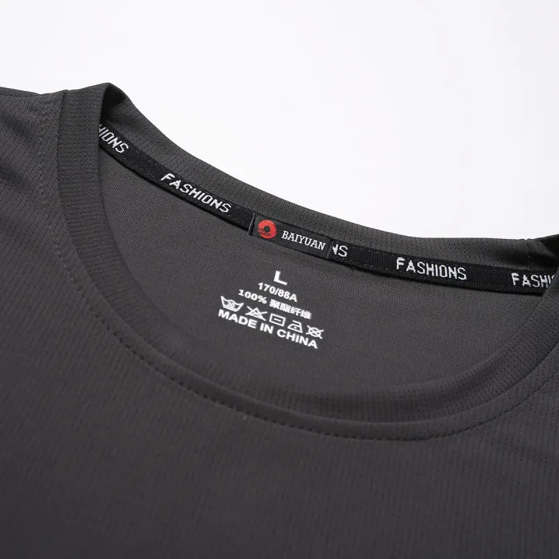 BaiYuan Trousers T Shirt Unisex-20