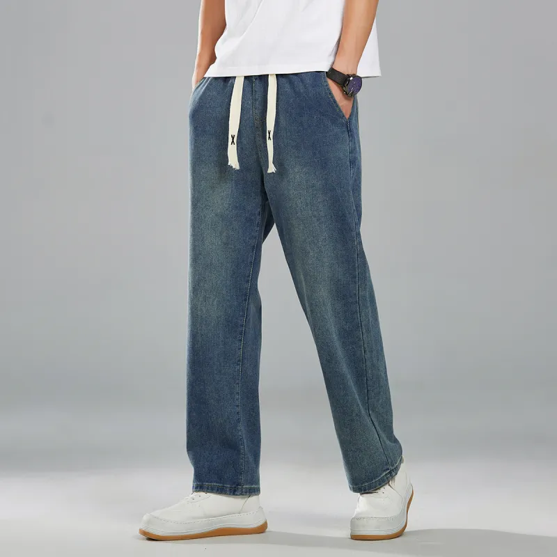 BaiYuan Trousers Jeans Men-35