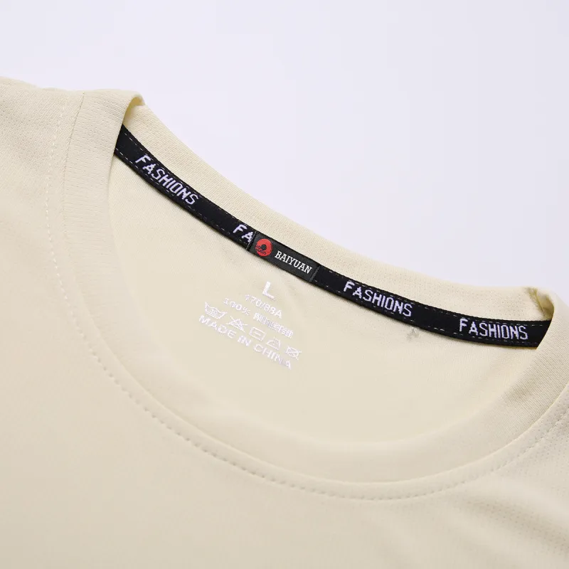 BaiYuan Trousers T Shirt Unisex-14