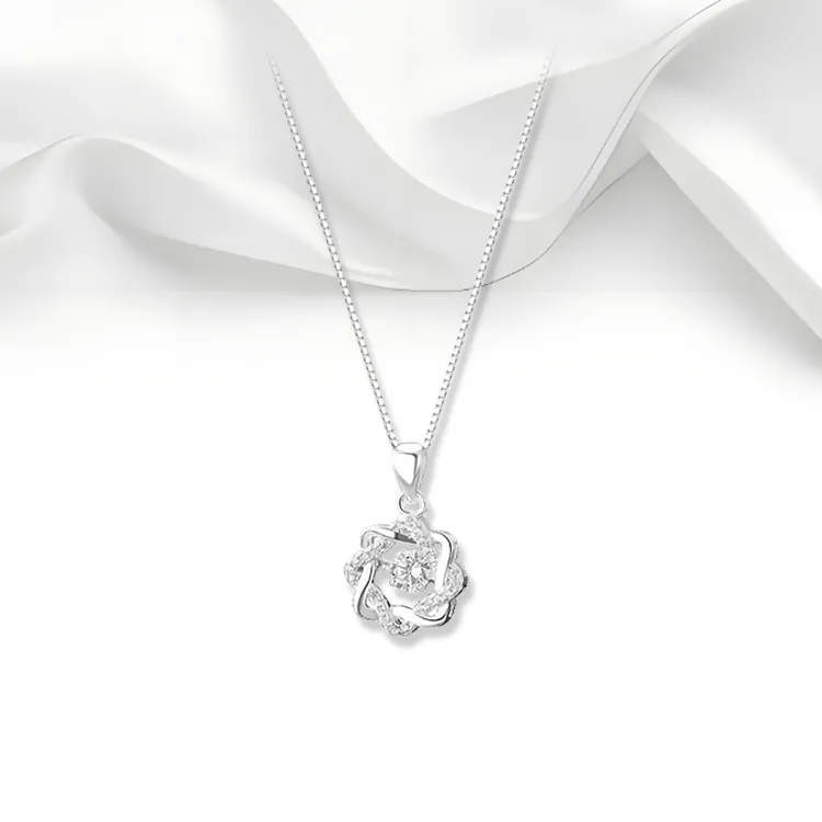 RboySe S999 Fine Silver Necklaces Women's-2
