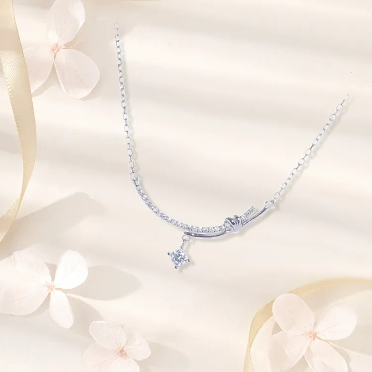 RboySe Zircon Necklaces Women's-2