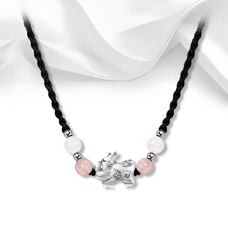 RboySe 999 Fine Silver Necklaces Unisex-1