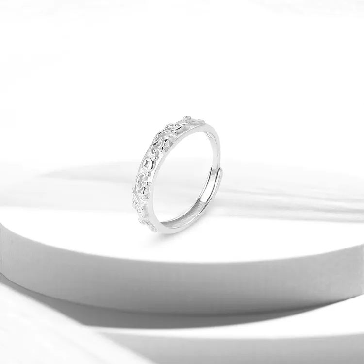 RboySe S925 Silver Rings Unisex-3