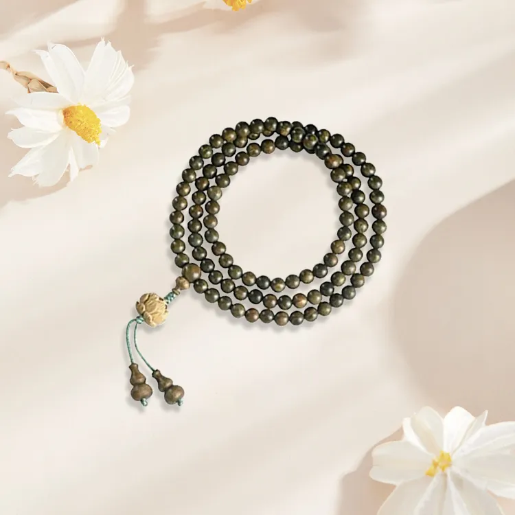 RboySe Green Sandalwood Bracelets Unisex-2