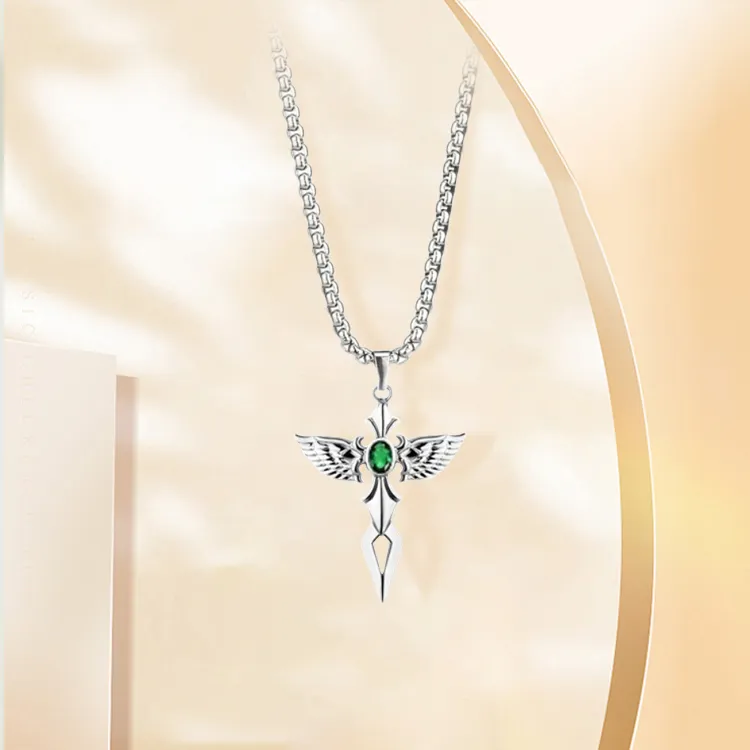 RboySe Titanium Steel Necklaces Unisex-1