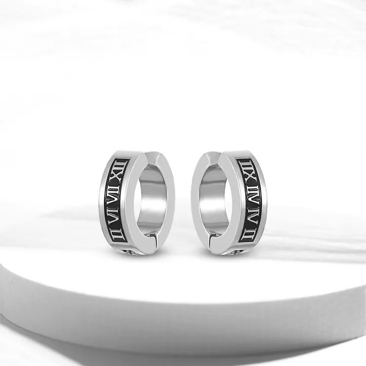 RboySe Alloy Clip On Earrings Unisex-2