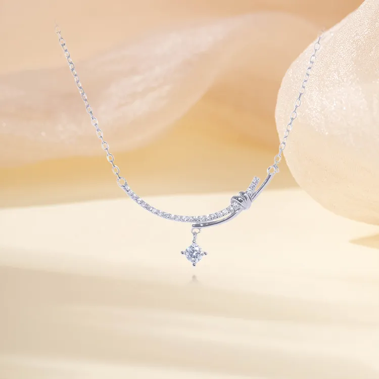 RboySe Zircon Necklaces Women's-1