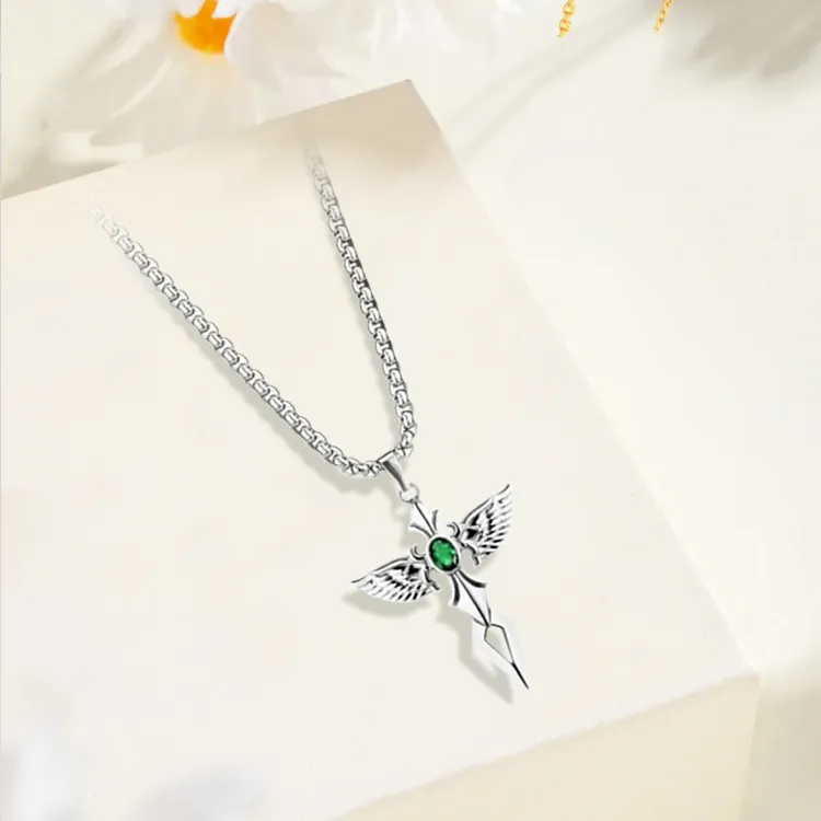 RboySe Titanium Steel Necklaces Unisex-4