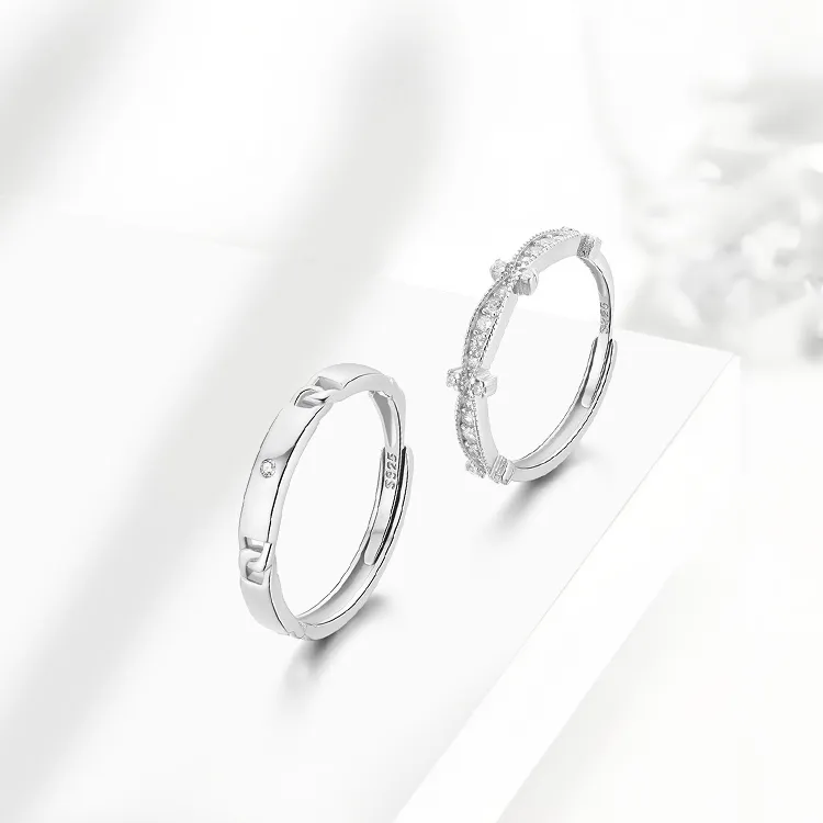 RboySe 925 Sterling Silver Rings Unisex-5