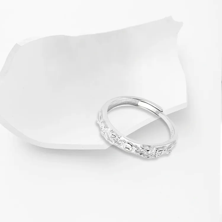 RboySe S925 Silver Rings Unisex-4