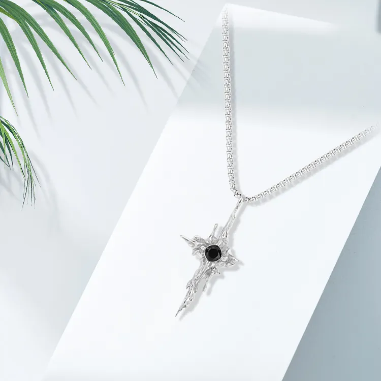RboySe Titanium Steel Necklaces Unisex-2