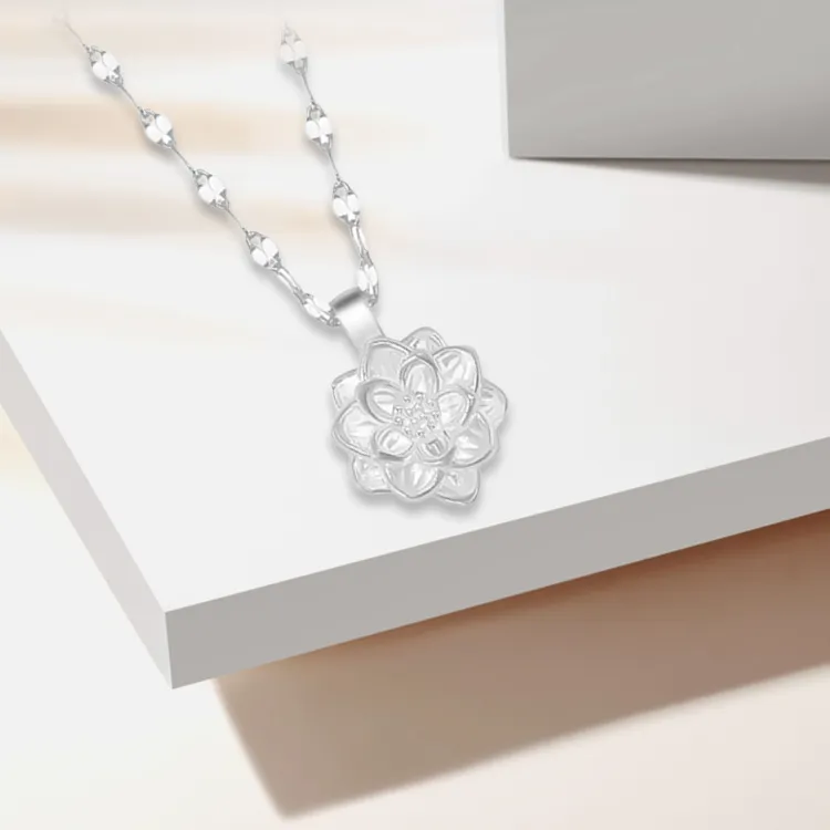 RboySe S999 Fine Silver Necklaces Women's-4