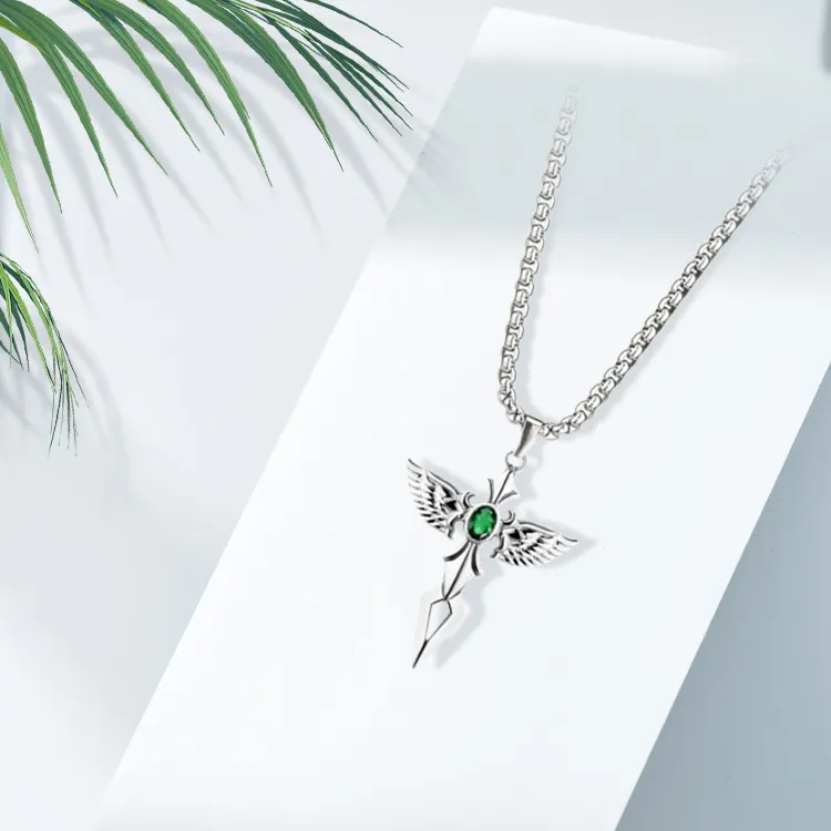 RboySe Titanium Steel Necklaces Unisex-2