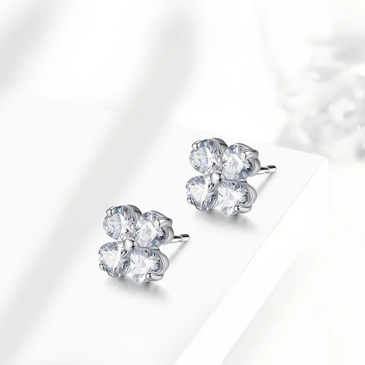RboySe Alloy Stud Earrings Women's-2