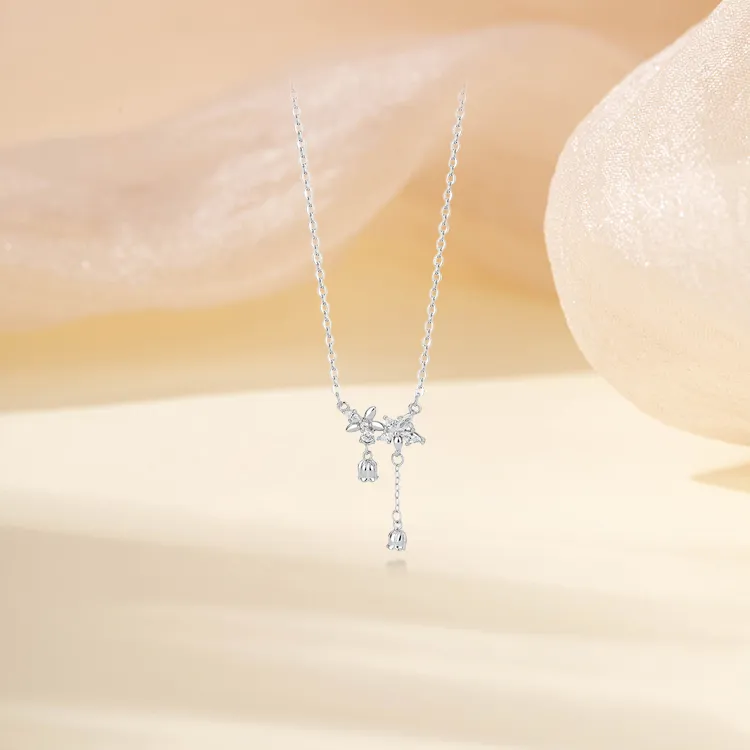 RboySe 999 Fine Silver Necklaces Women's-1