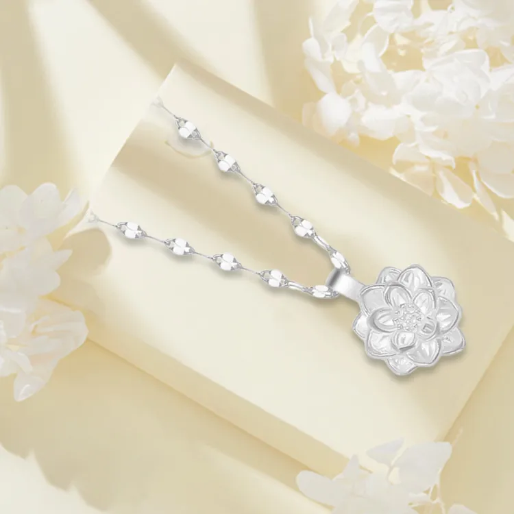 RboySe S999 Fine Silver Necklaces Women's-3