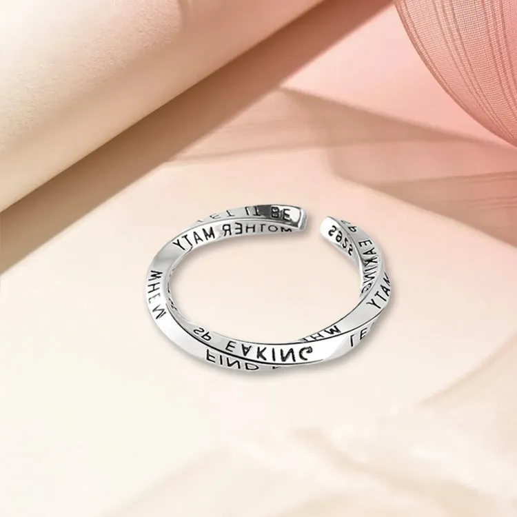 RboySe S925 Silver Rings Unisex-2