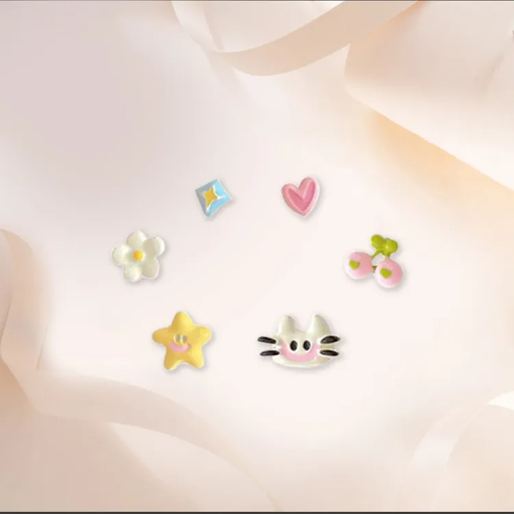 RboySe Alloy Stud Earrings Women's-1