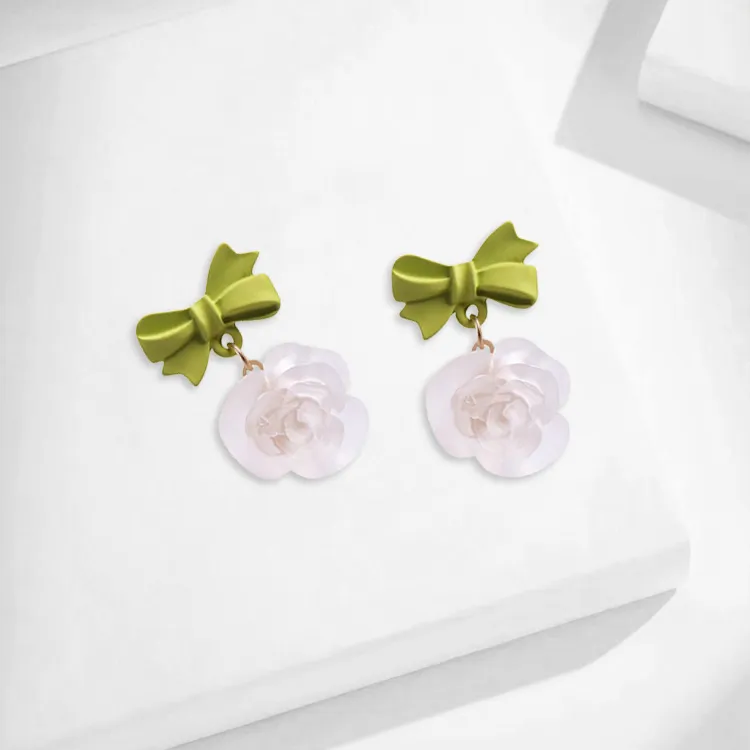 RboySe Alloy Stud Earrings Women's-4