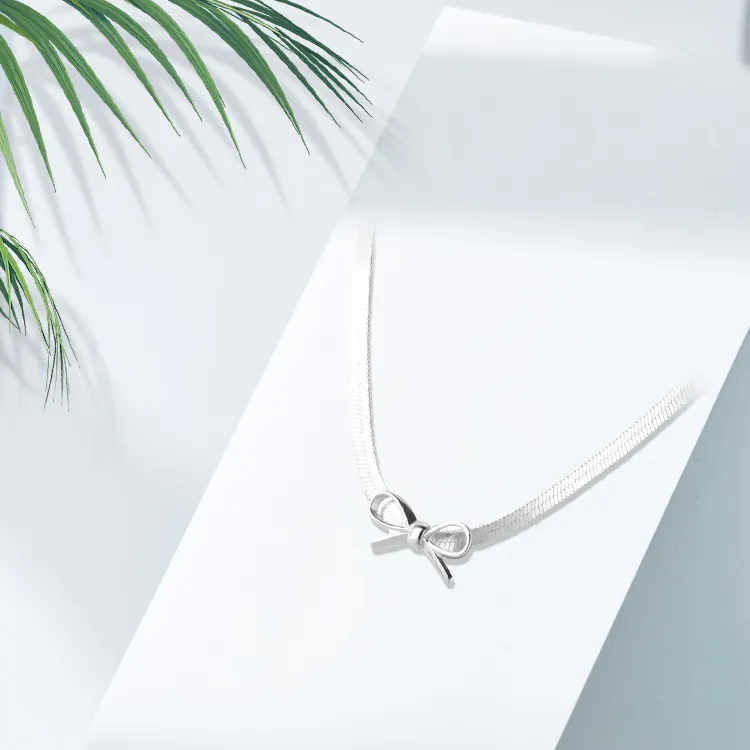 RboySe Titanium Steel Necklaces Women's-2