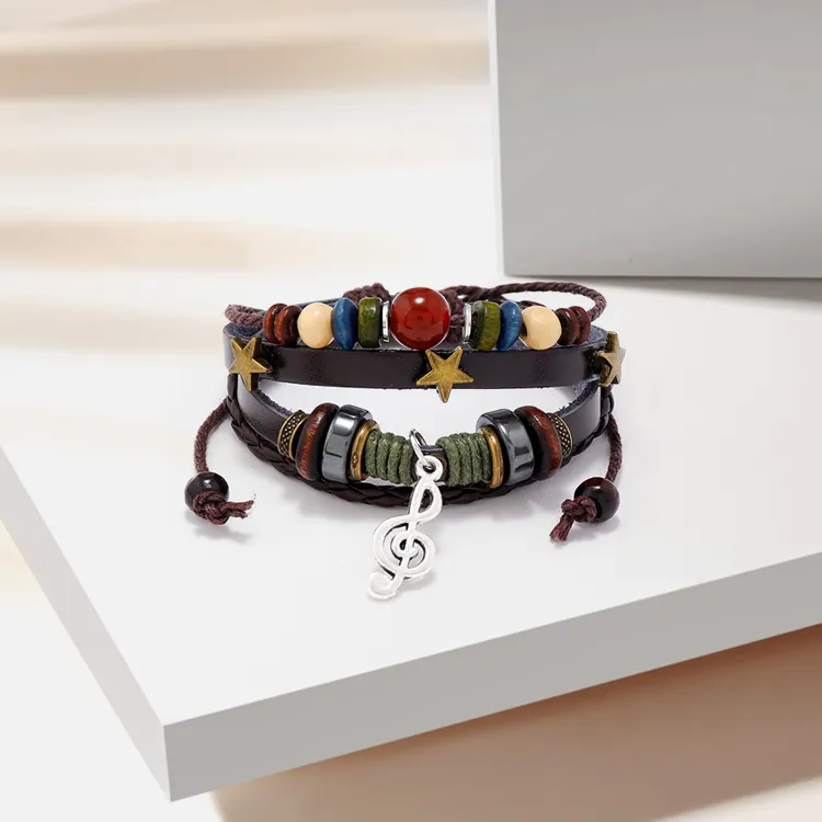 RboySe Braided String Bracelets Unisex-1