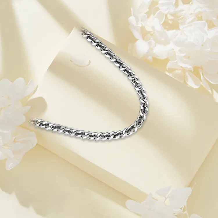 RboySe Titanium Steel Necklaces Unisex-2
